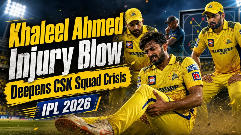 Khaleel Ahmed Injury