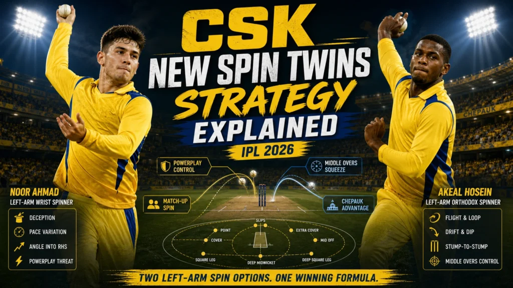 CSK New Spin Twins Strategy