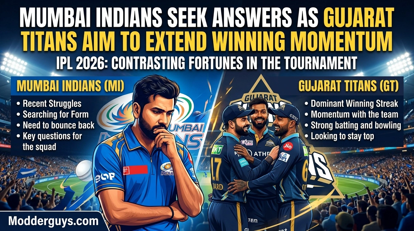 Mumbai Indians Seek Answers as Gujarat Titans