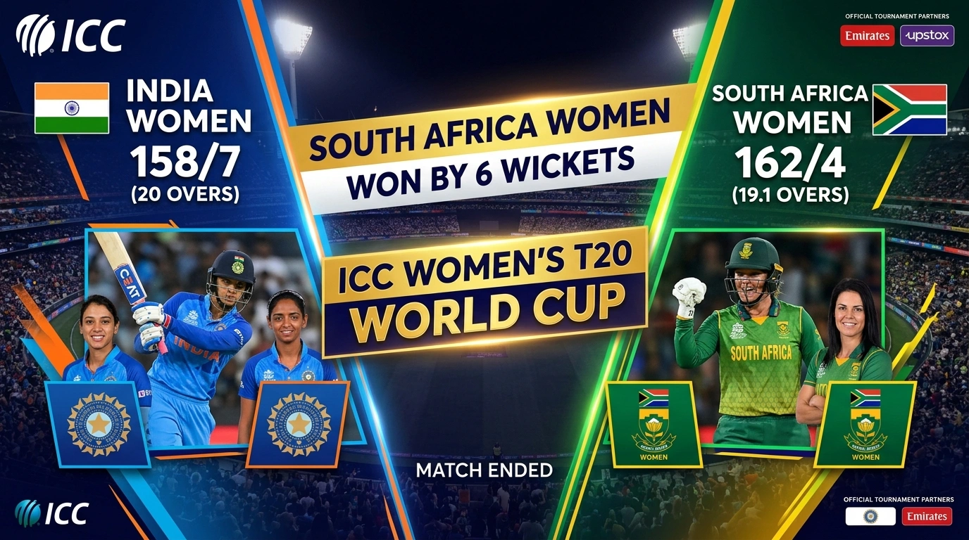 India vs South Africa Women T20 World Cup Match