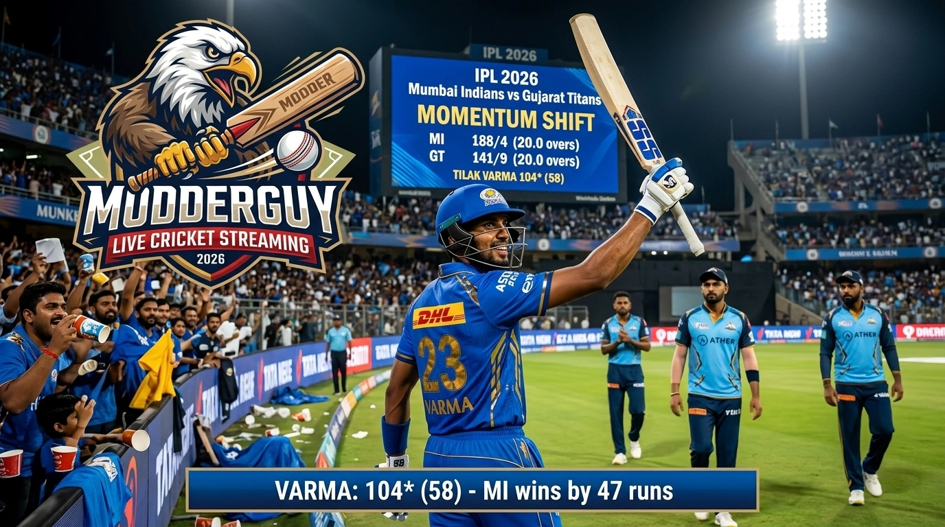 Tilak Varma’s Stunning Century